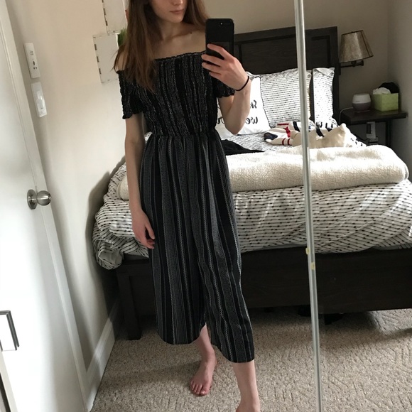 xhilaration black jumpsuit